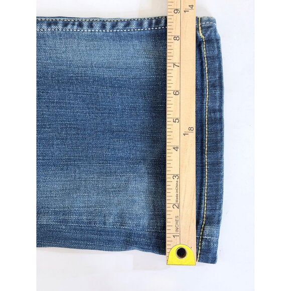 Cowgirl Tuff Co. Don't Fence Me In Bootcut Jeans Womens Size 29L Blue Denim Wes - Picture 12 of 13